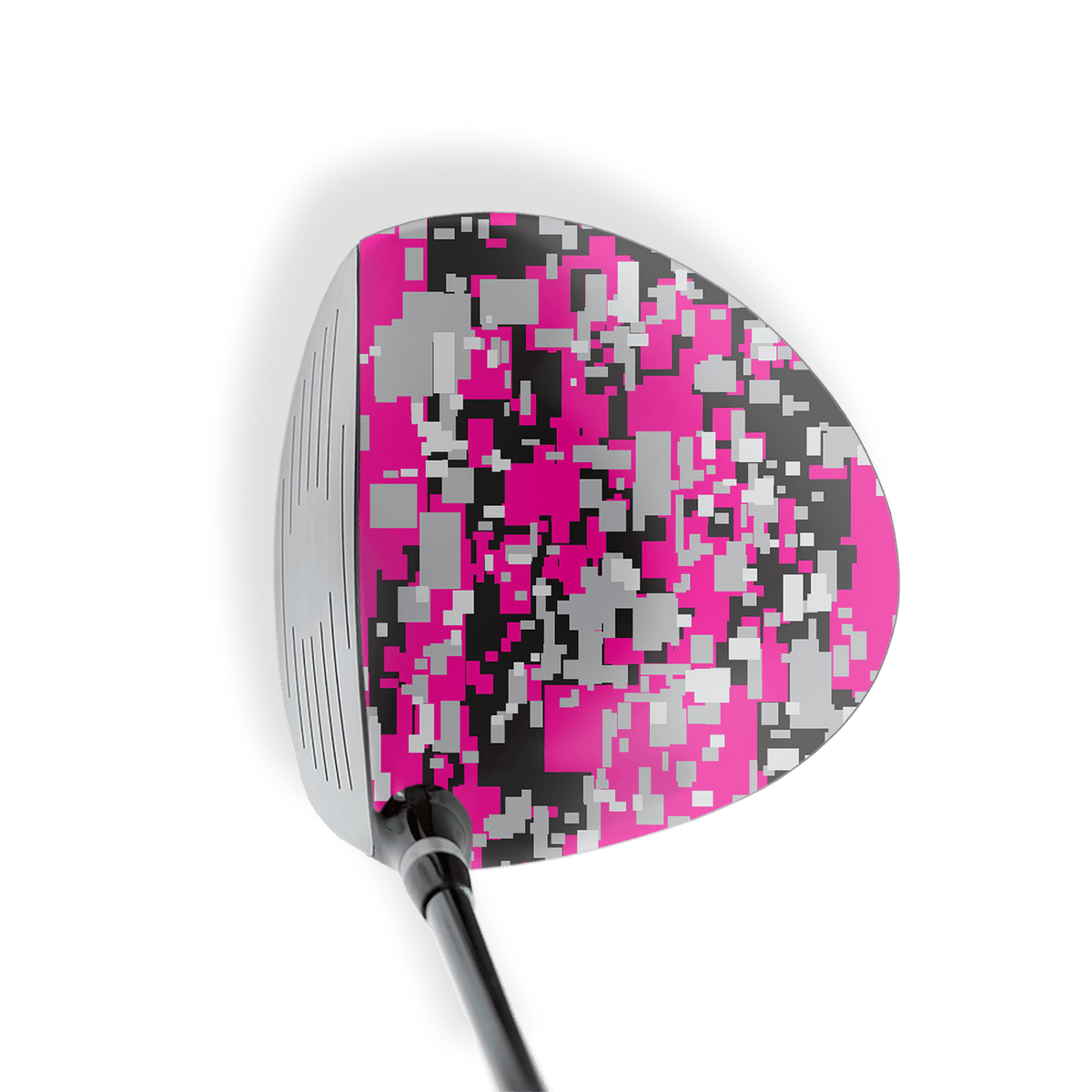Driver Right Handed Digital Magenta Tiger Vinyl Wrap Skin