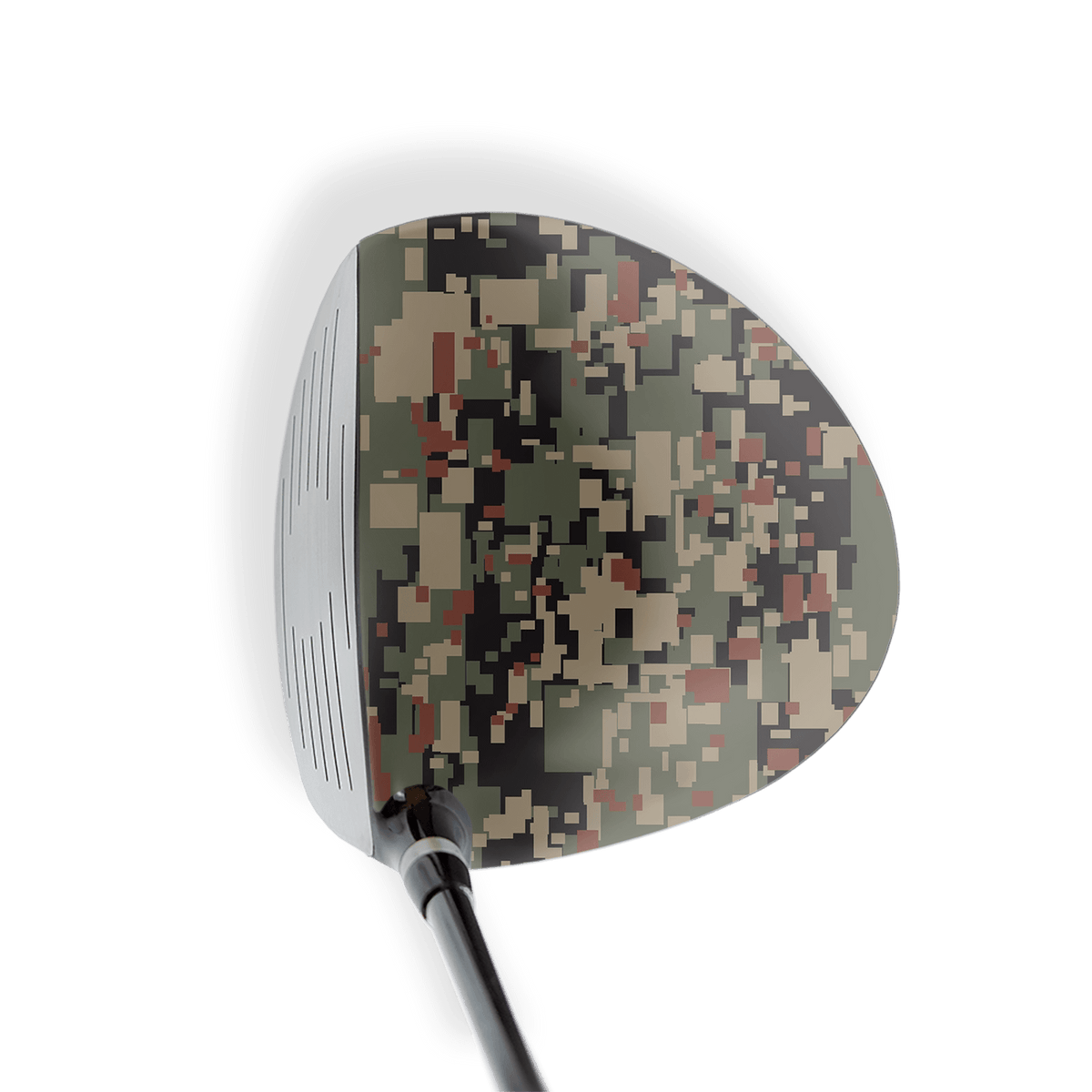 Driver Right Handed Digital Militant Copper Vinyl Wrap Skin