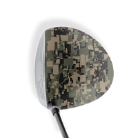Driver Right Handed Digital Militant Green Vinyl Wrap Skin