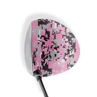 Driver Right Handed Digital Pink Tiger Vinyl Wrap Skin