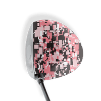 Driver Right Handed Digital Pink Vinyl Wrap Skin