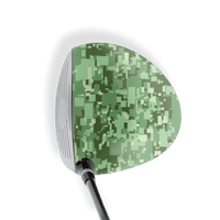 Driver Right Handed Digital Pistachio Vinyl Wrap Skin