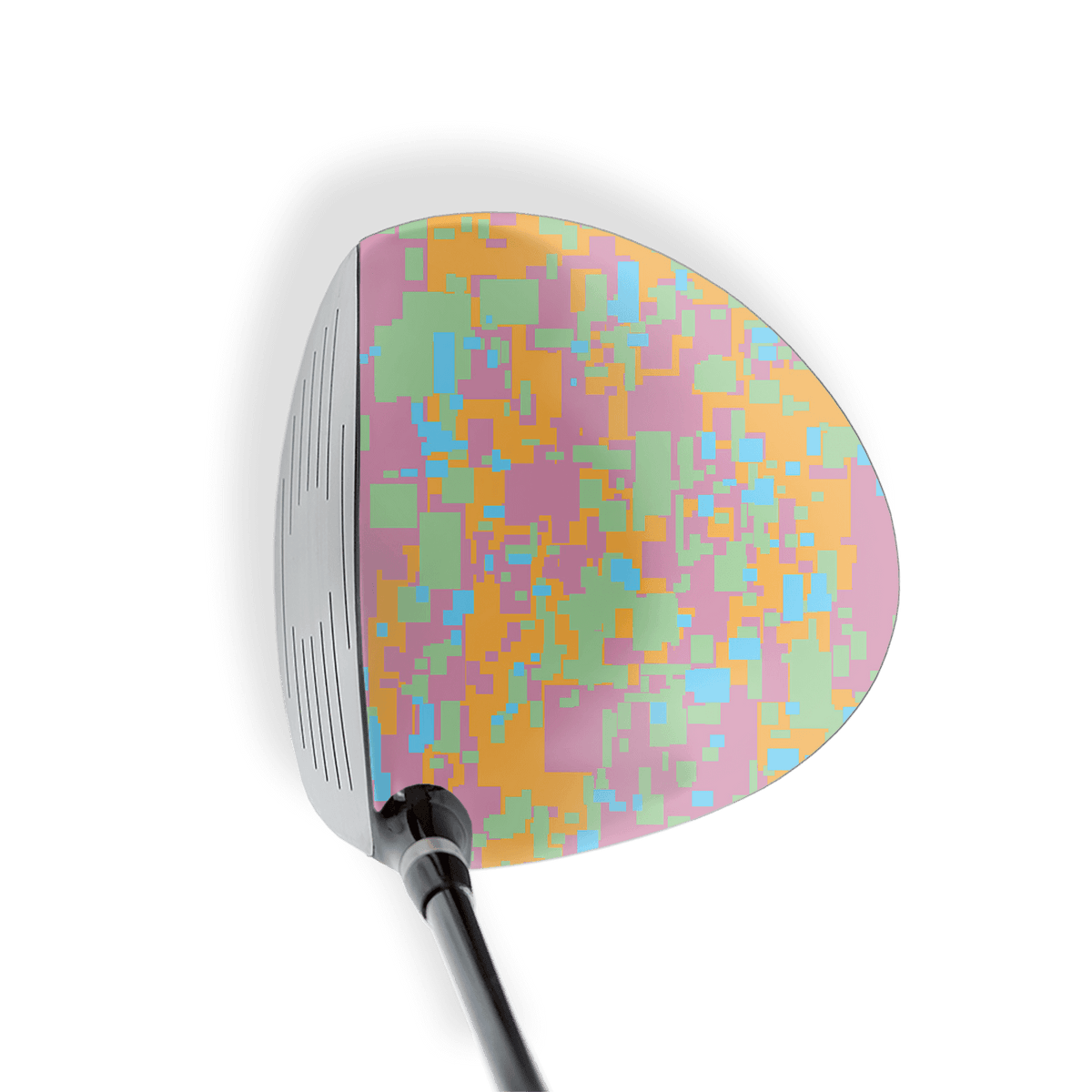 Driver Right Handed Digital Sherbert Vinyl Wrap Skin