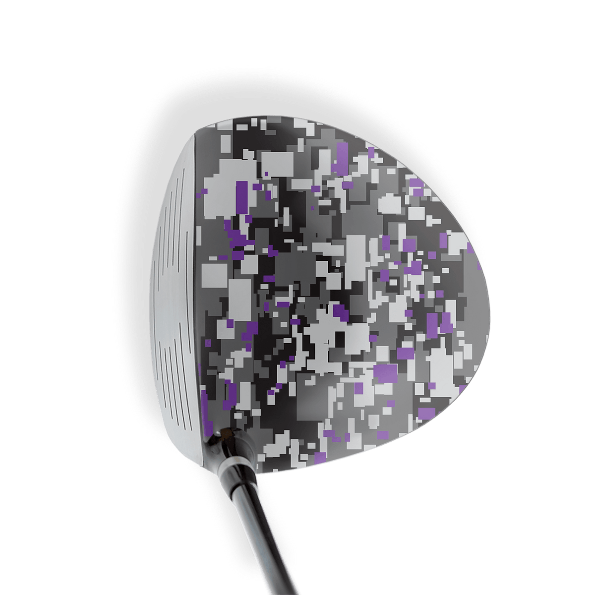 Driver Right Handed Digital Urban Purple Vinyl Wrap Skin