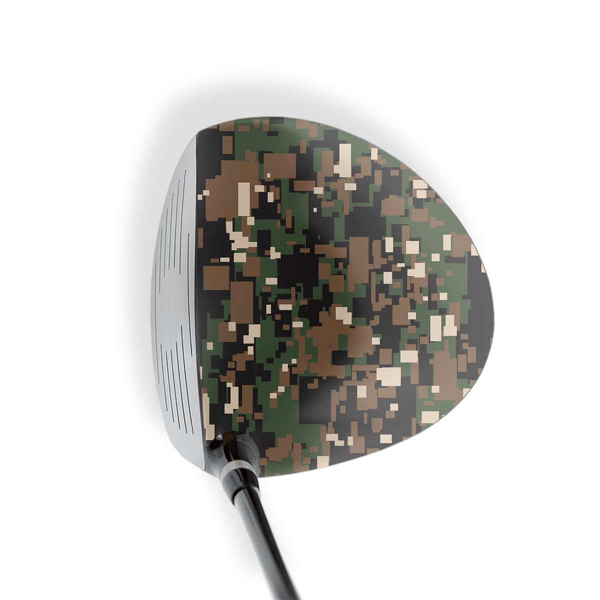 Driver Right Handed Digital Woodland Vinyl Wrap Skin