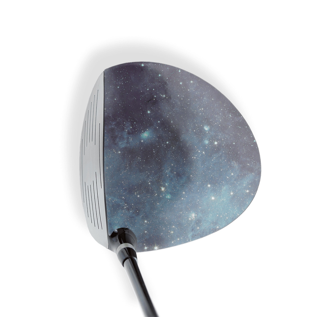 Driver Right Handed Galaxy Blue Nebula Vinyl Wrap Skin
