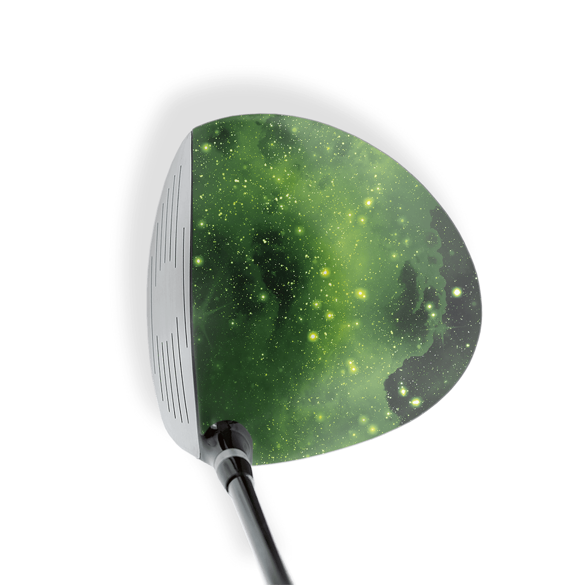 Driver Right Handed Galaxy Green Vinyl Wrap Skin