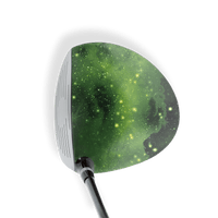 Driver Right Handed Galaxy Green Vinyl Wrap Skin