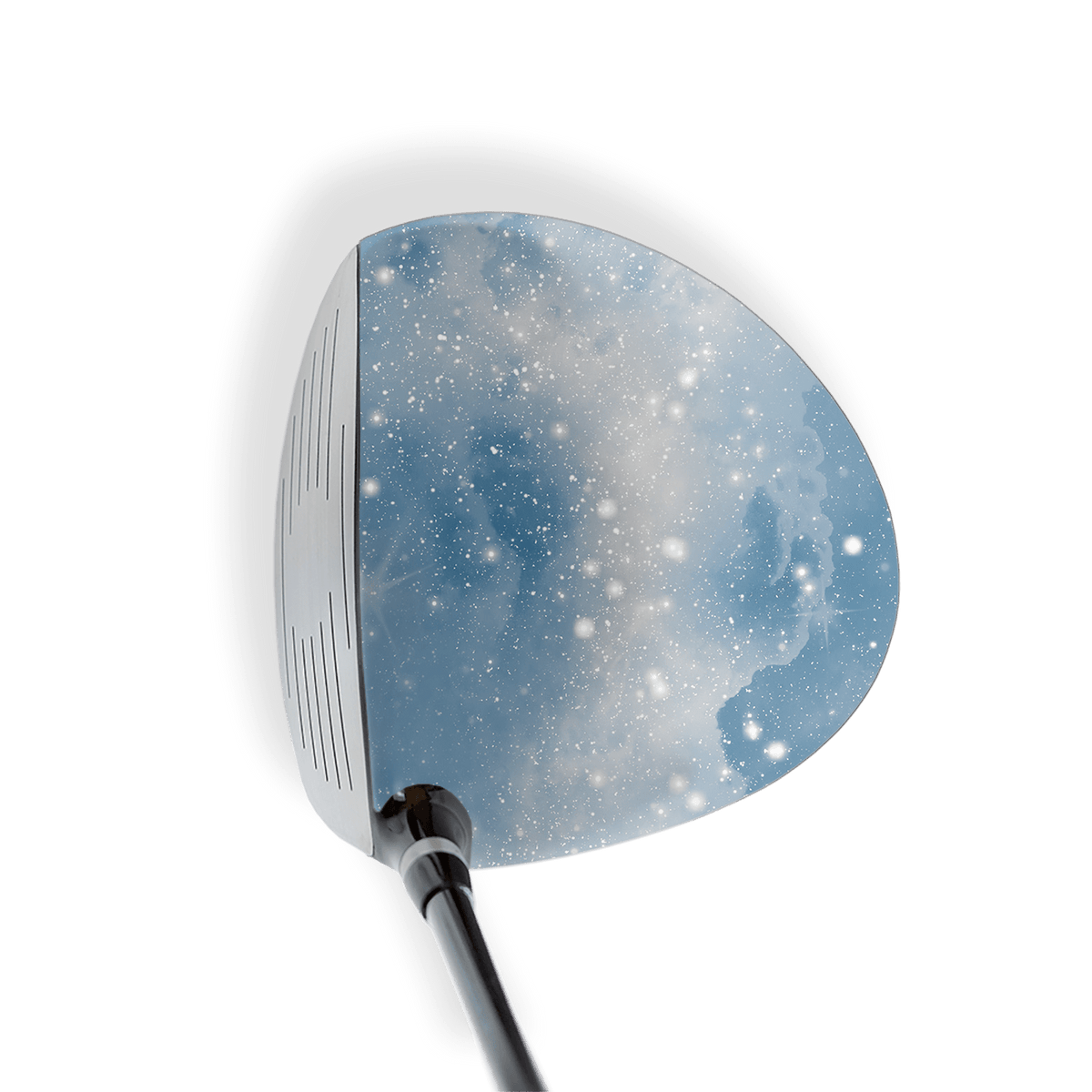 Driver Right Handed Galaxy Light Blue Vinyl Wrap Skin