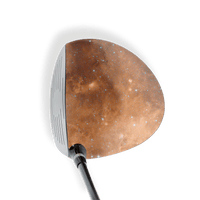 Driver Right Handed Galaxy Orange Nebula Vinyl Wrap Skin