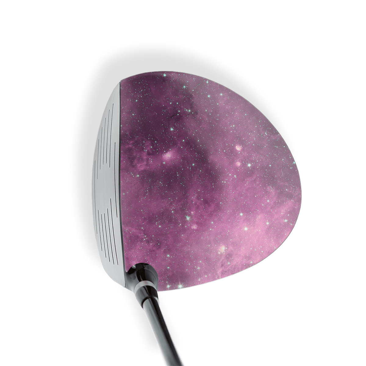 Driver Right Handed Galaxy Purple Nebula Vinyl Wrap Skin