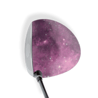 Driver Right Handed Galaxy Purple Nebula Vinyl Wrap Skin