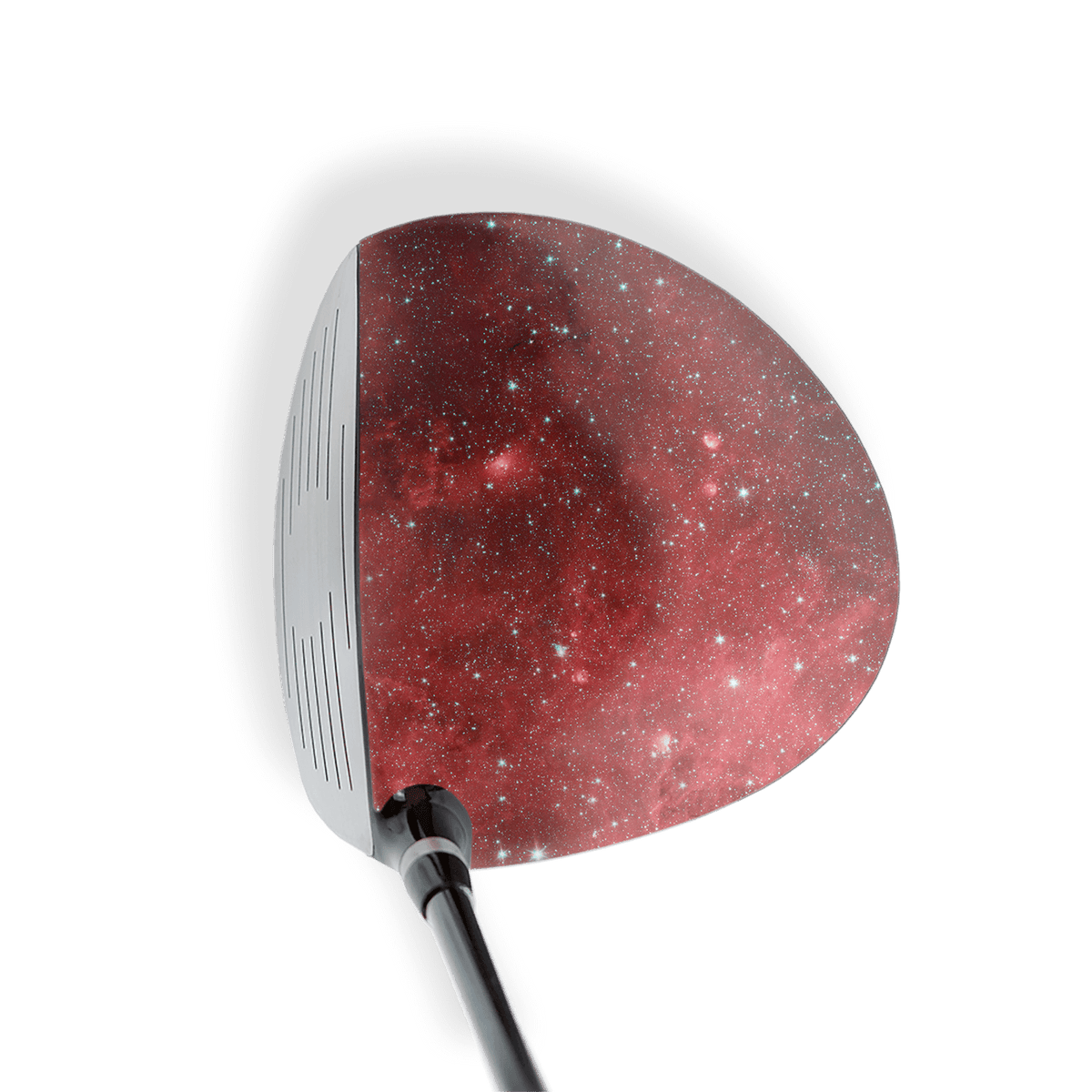 Driver Right Handed Galaxy Red Nebula Vinyl Wrap Skin