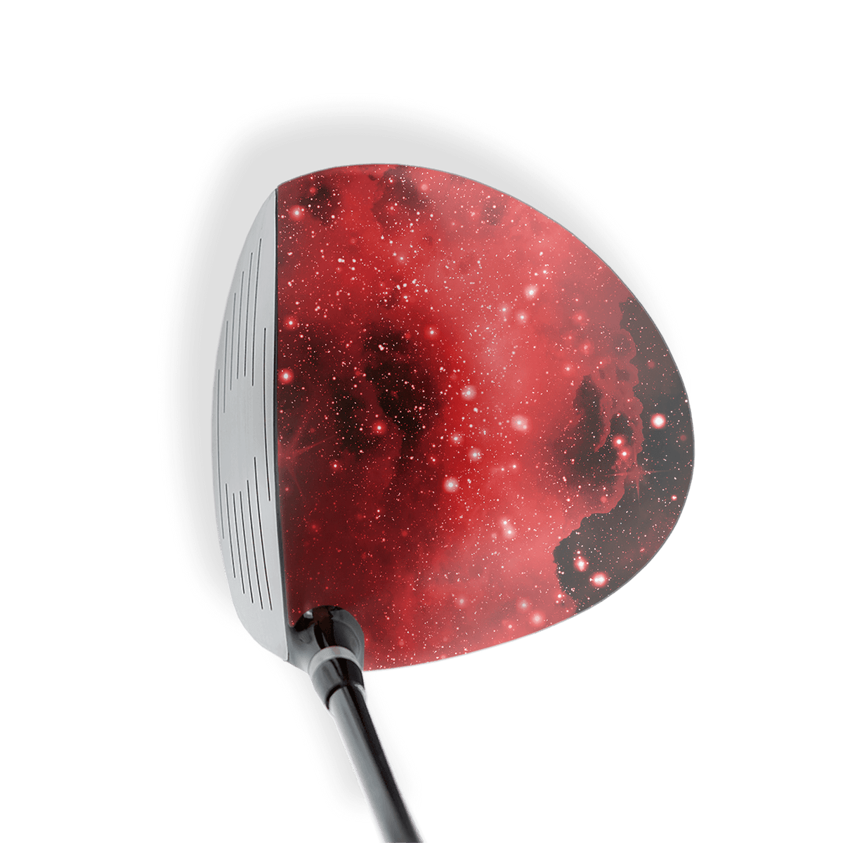 Driver Right Handed Galaxy Red Vinyl Wrap Skin