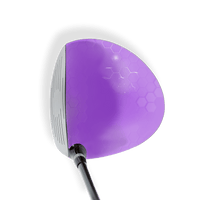 Driver Right Handed Hex Electric Purple Vinyl Wrap Skin