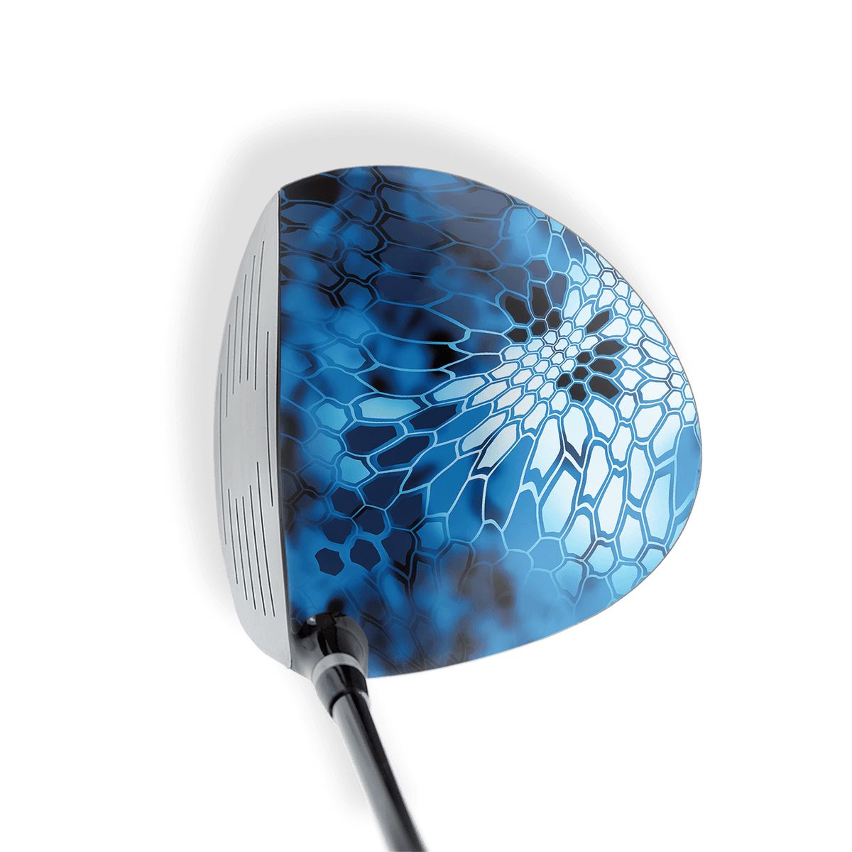 Driver Right Handed Kryptek Blue Lightning Vinyl Wrap Skin