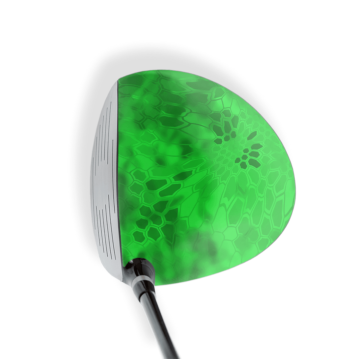 Driver Right Handed Kryptek Green Vinyl Wrap Skin