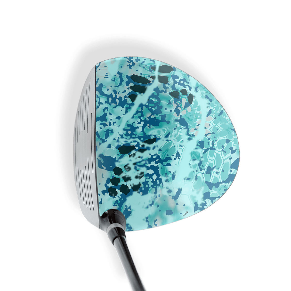 Driver Right Handed Kryptek Obskura Glacier Vinyl Wrap Skin