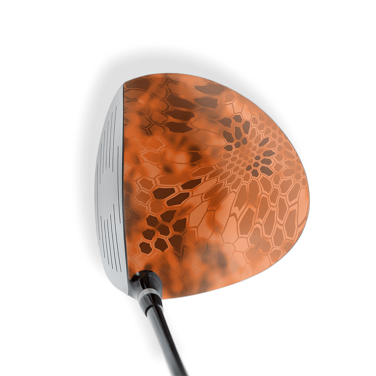 Driver Right Handed Kryptek Orange Vinyl Wrap Skin