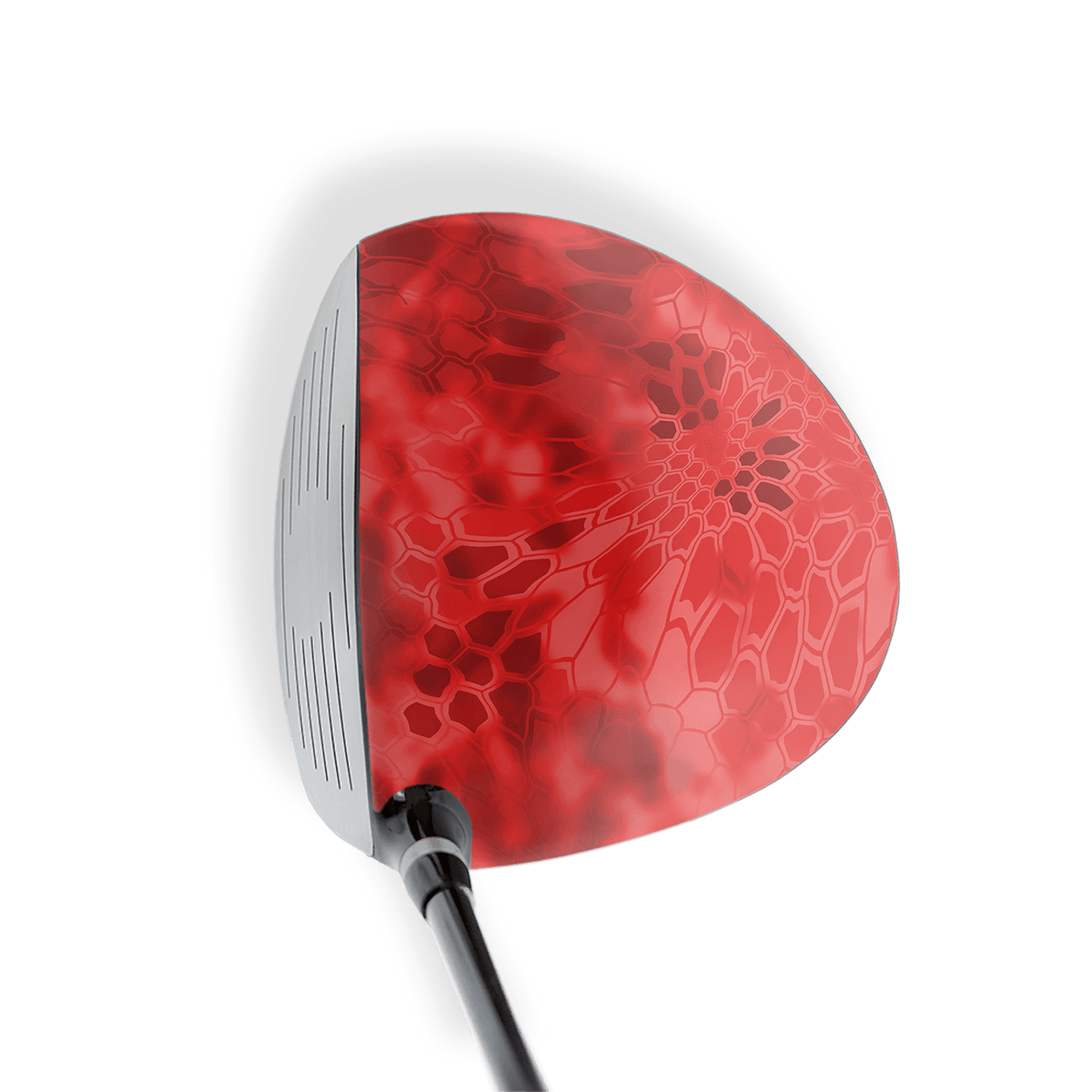 Driver Right Handed Kryptek Red Vinyl Wrap Skin