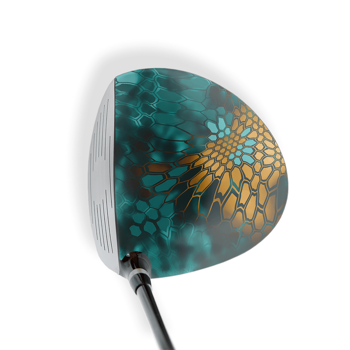 Driver Right Handed Kryptek Turquoise Vinyl Wrap Skin