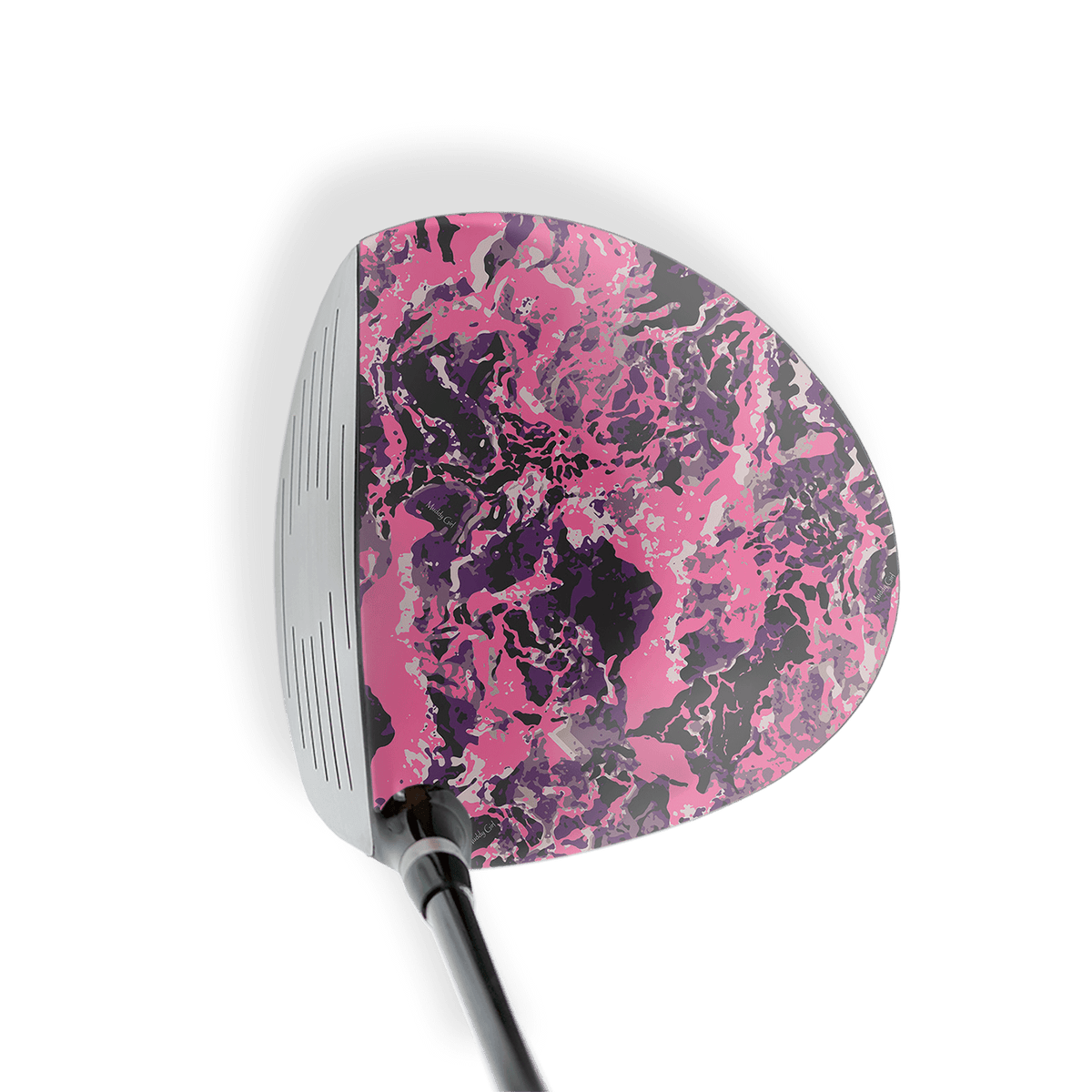 Driver Right Handed Muddy Girl Flat Vinyl Wrap Skin