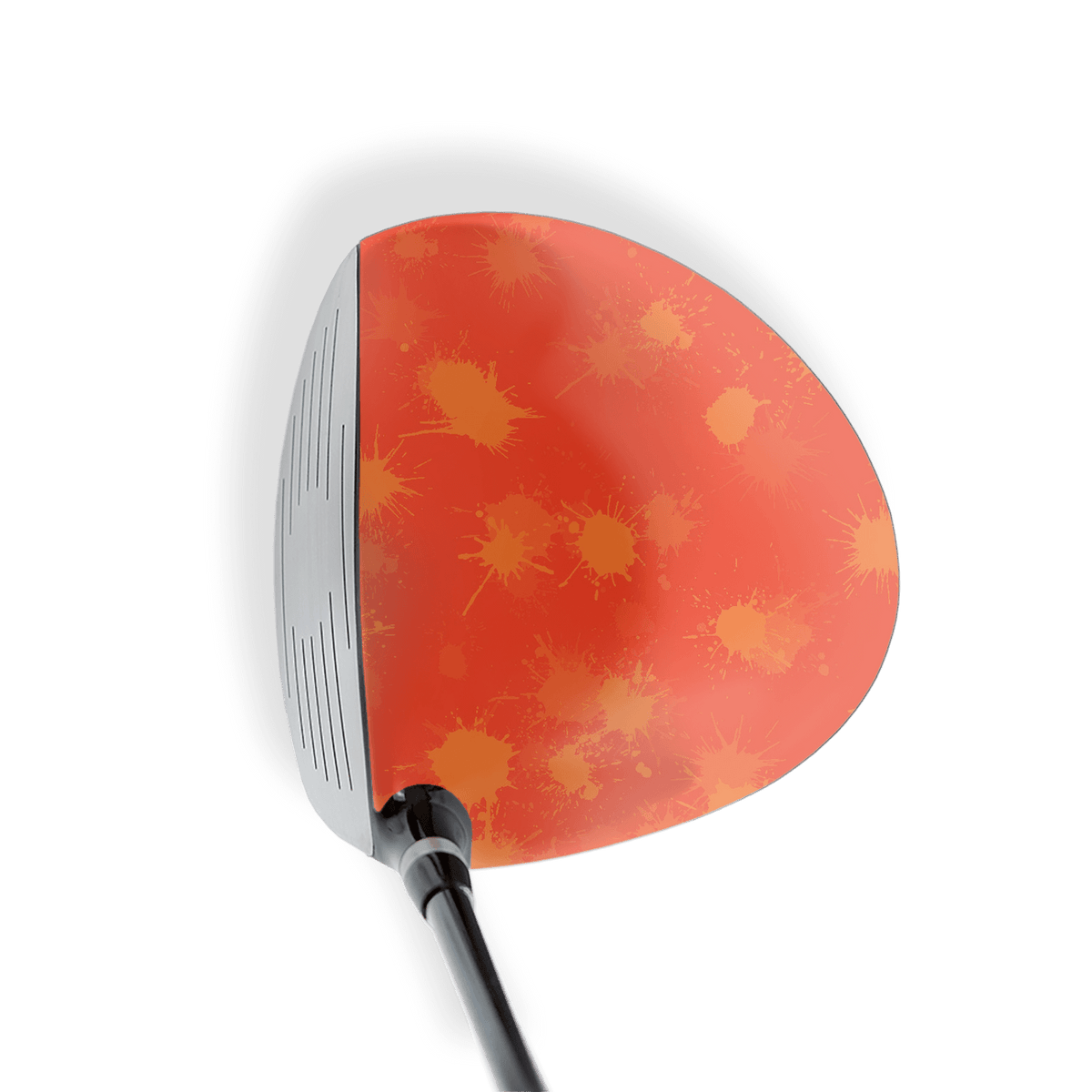 Driver Right Handed Paintball Elite Orange Vinyl Wrap Skin