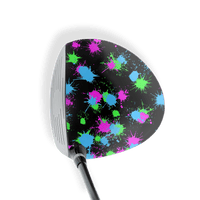 Driver Right Handed Paintball Retro Vinyl Wrap Skin