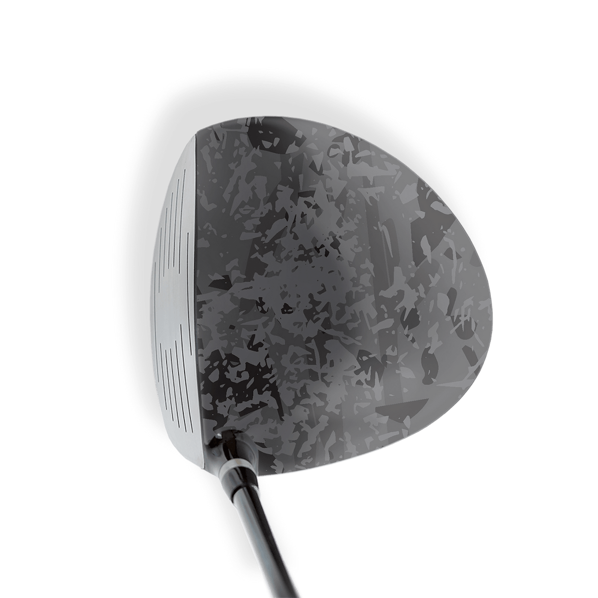 Driver Right Handed Party Popper Elite Black Vinyl Wrap Skin