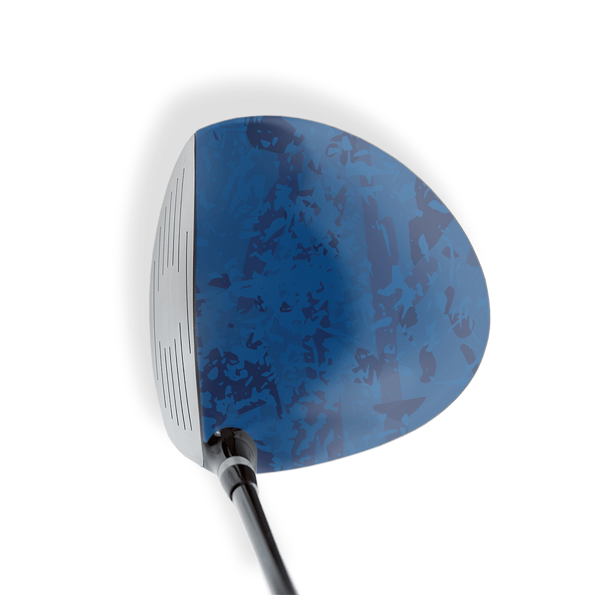 Driver Right Handed Party Popper Elite Blue Vinyl Wrap Skin