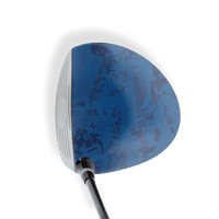 Driver Right Handed Party Popper Elite Blue Vinyl Wrap Skin