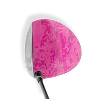 Driver Right Handed Party Popper Elite Magenta Vinyl Wrap Skin