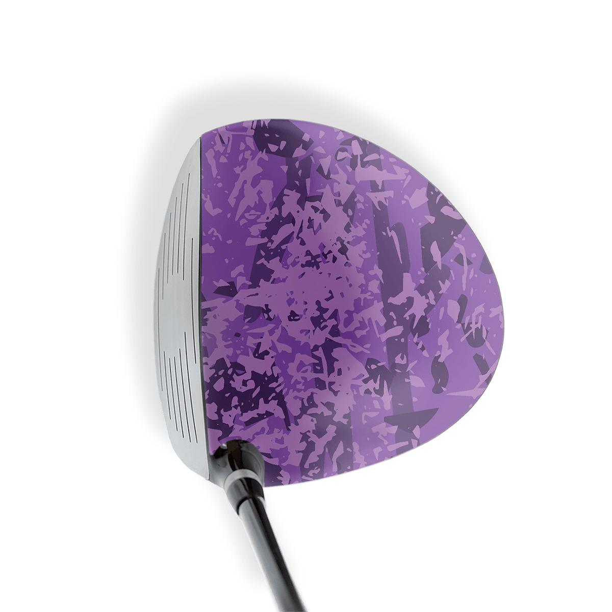 Driver Right Handed Party Popper Elite Purple Vinyl Wrap Skin
