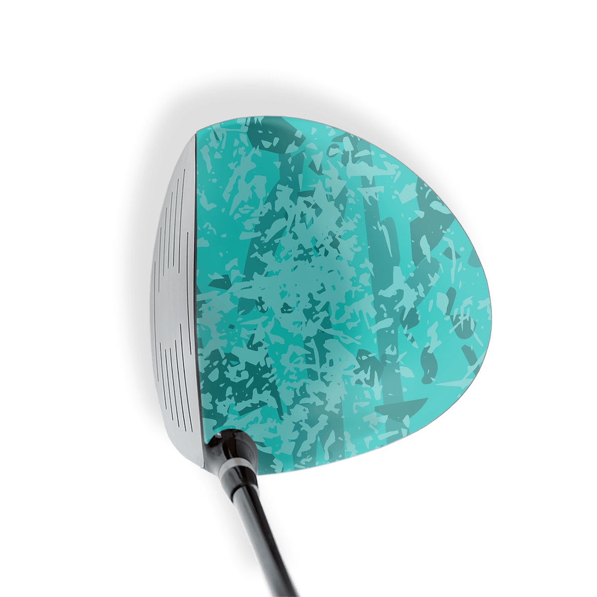 Driver Right Handed Party Popper Elite Tiffany Blue Vinyl Wrap Skin