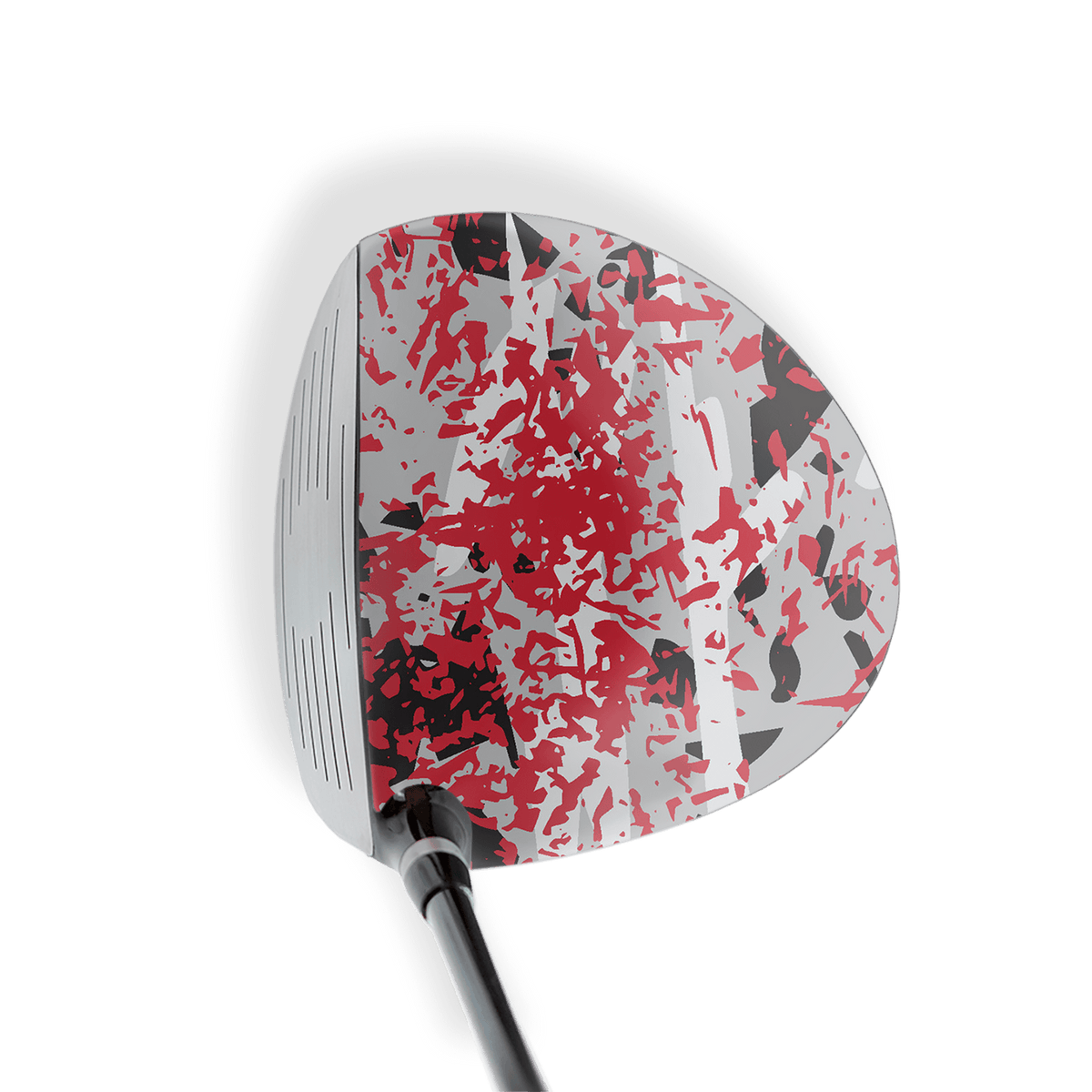 Driver Right Handed Party Popper Red Tiger Vinyl Wrap Skin