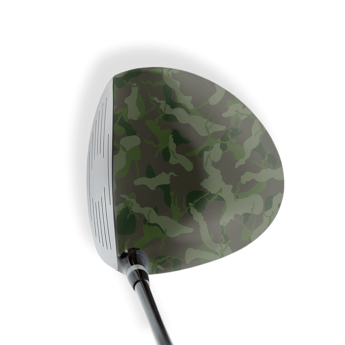 Driver Right Handed Ragged Army Dark Green Vinyl Wrap Skin