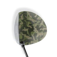 Driver Right Handed Ragged Army Green Vinyl Wrap Skin