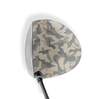 Driver Right Handed Ragged Army Vinyl Wrap Skin