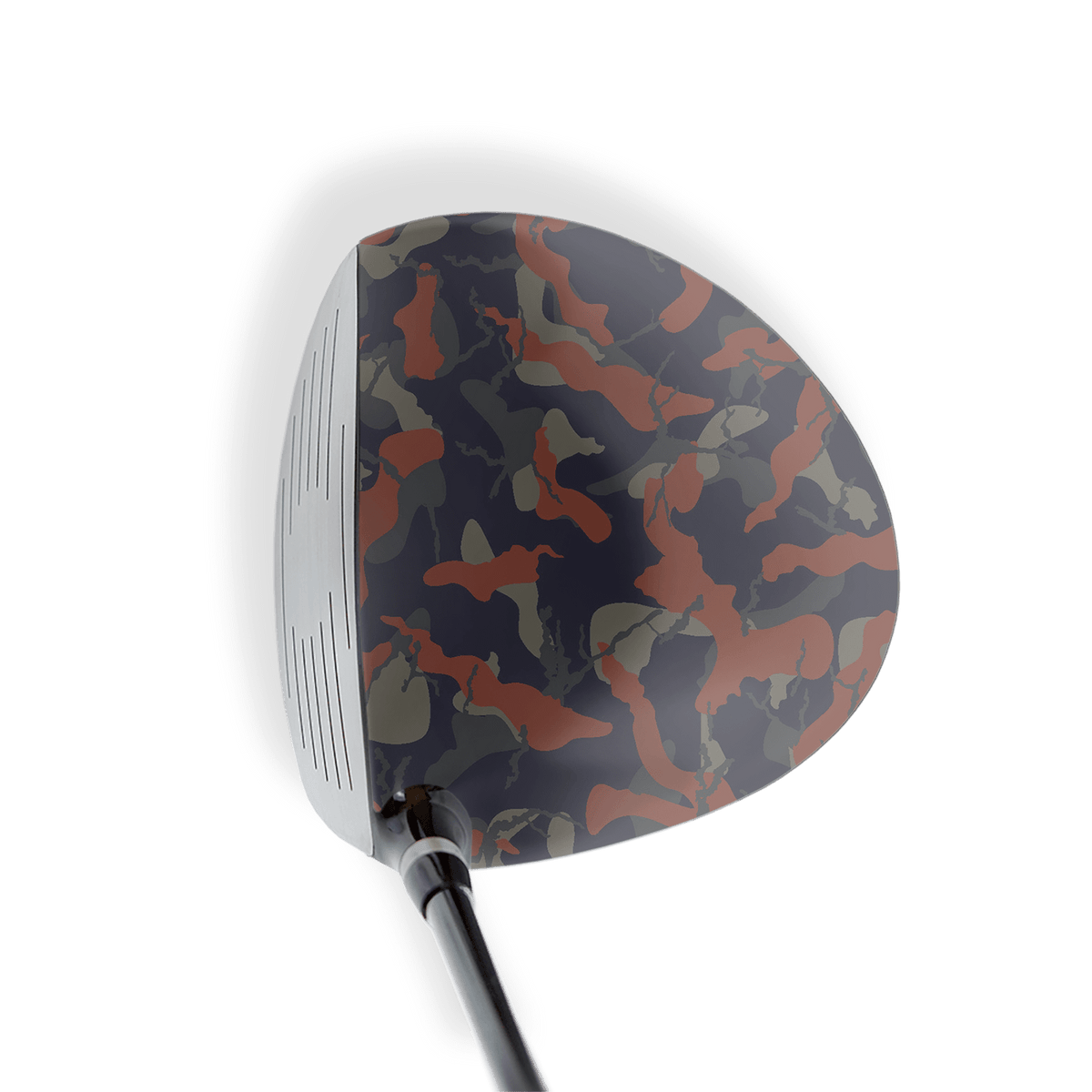 Driver Right Handed Ragged Blue Copper Vinyl Wrap Skin