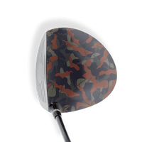Driver Right Handed Ragged Blue Copper Vinyl Wrap Skin