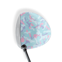 Driver Right Handed Ragged Cotton Candy Vinyl Wrap Skin