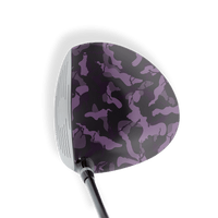 Driver Right Handed Ragged Darkwing Vinyl Wrap Skin