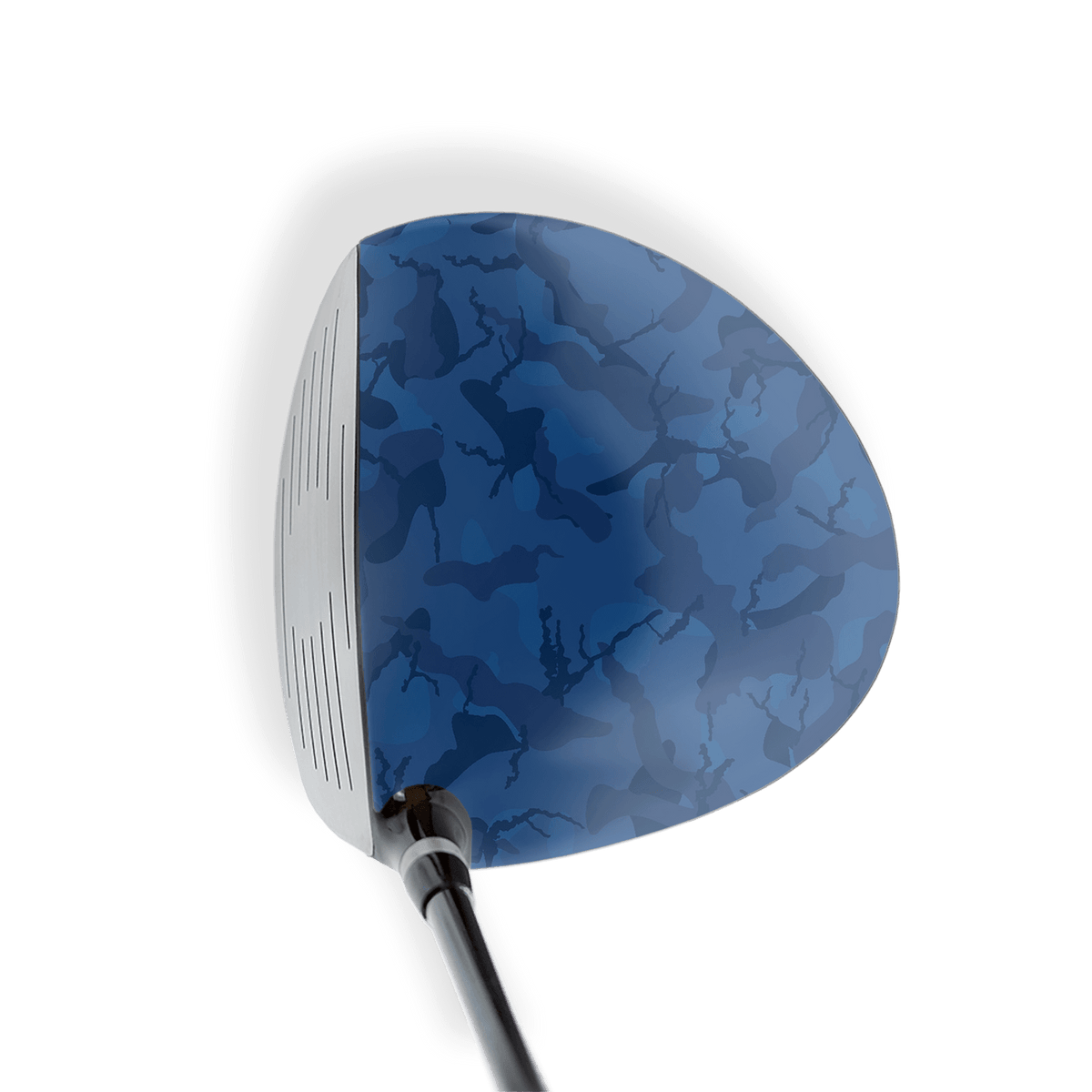 Driver Right Handed Ragged Elite Blue Vinyl Wrap Skin