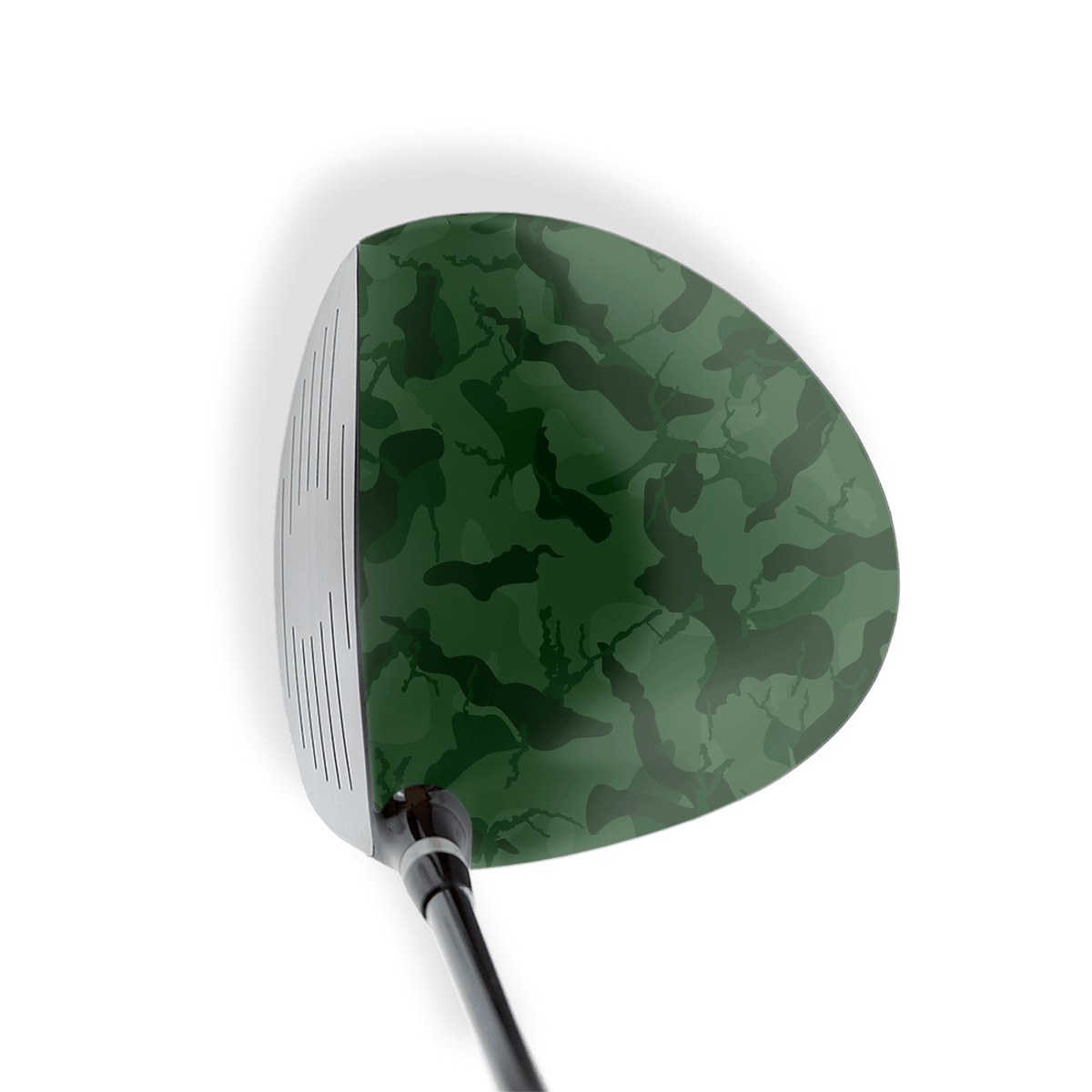 Driver Right Handed Ragged Elite Green Vinyl Wrap Skin