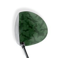Driver Right Handed Ragged Elite Green Vinyl Wrap Skin