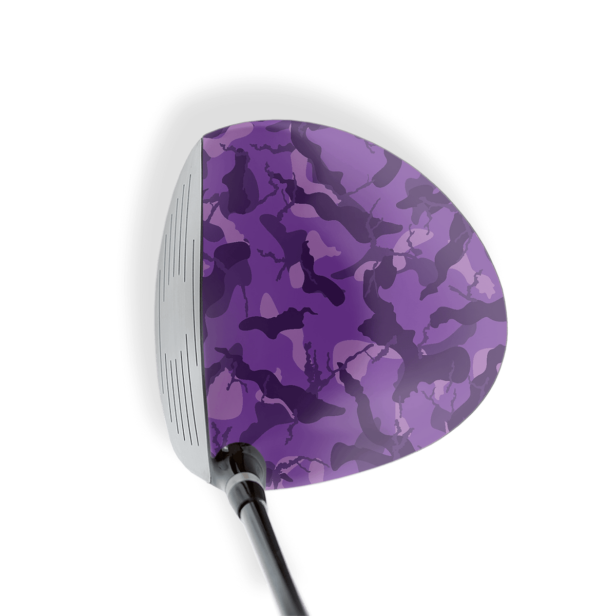 Driver Right Handed Ragged Elite Purple Vinyl Wrap Skin