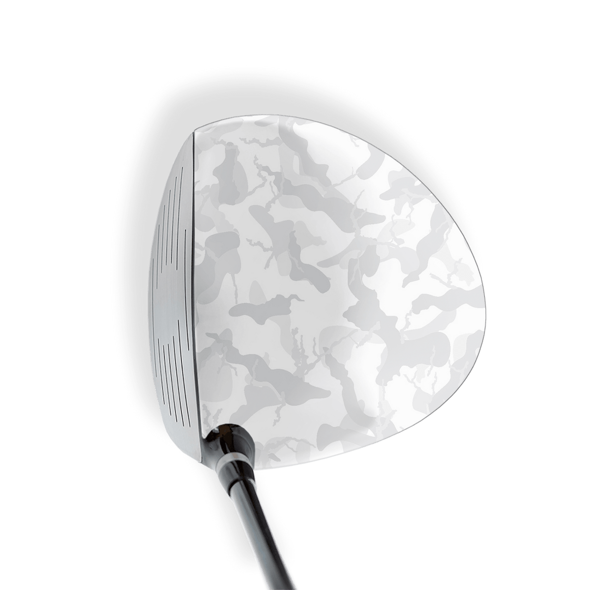 Driver Right Handed Ragged Elite White Vinyl Wrap Skin