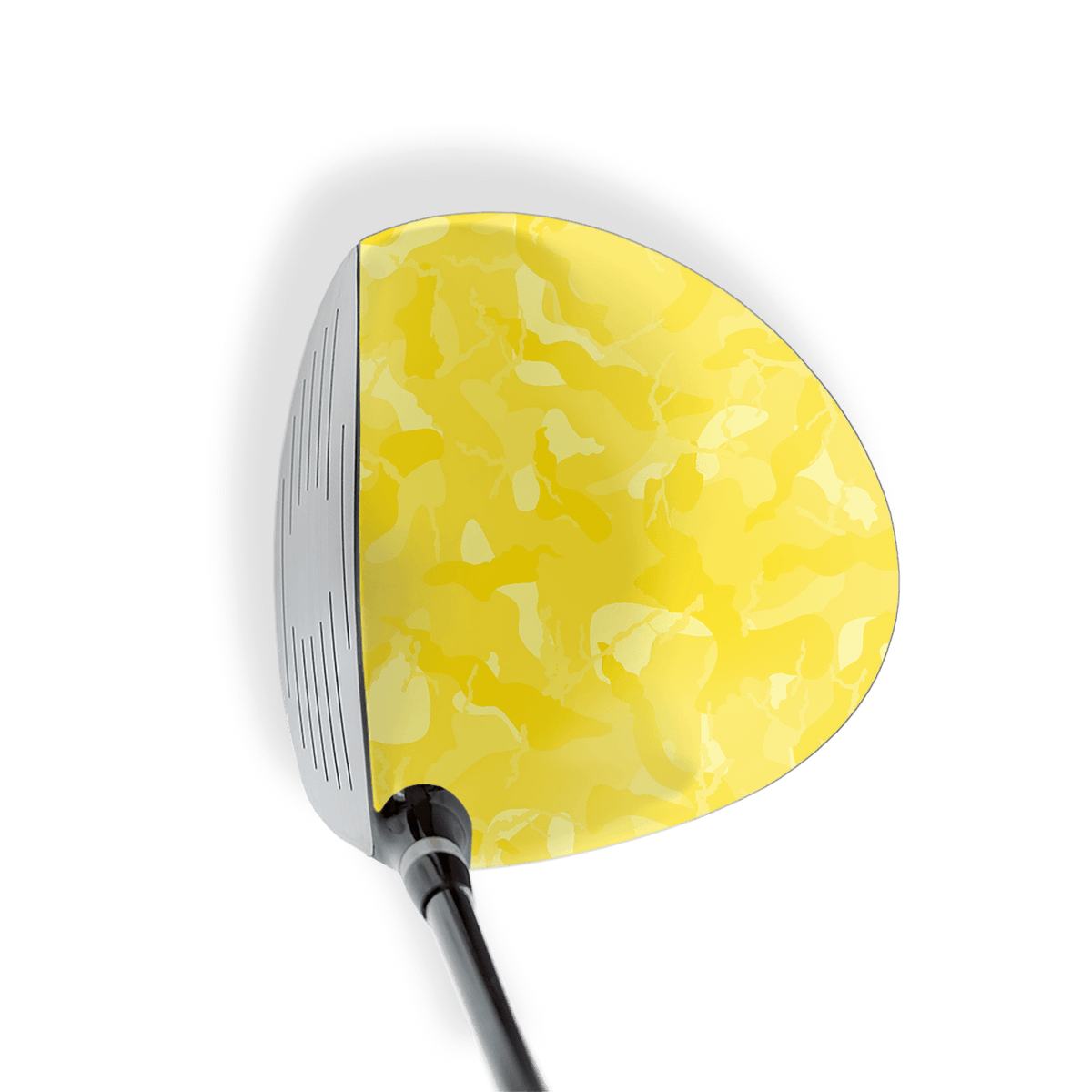 Driver Right Handed Ragged Elite Yellow Vinyl Wrap Skin