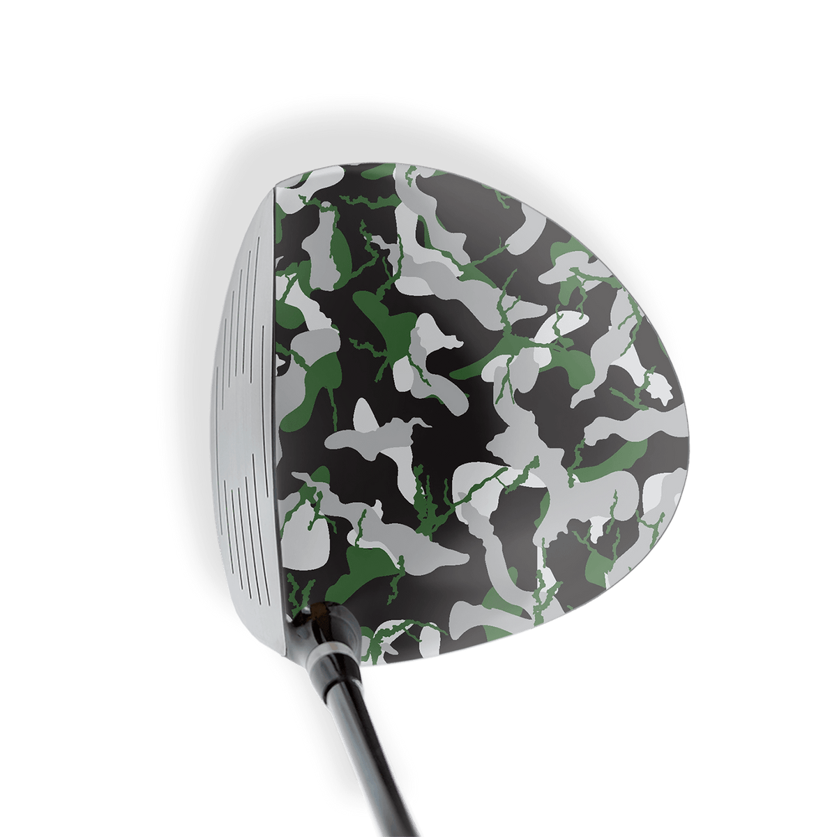 Driver Right Handed Ragged Green Tiger Vinyl Wrap Skin