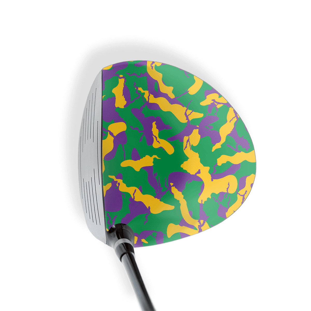 Driver Right Handed Ragged Mardi Gras Vinyl Wrap Skin